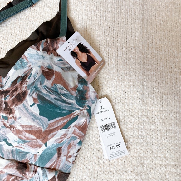 DANSKIN Soft Lightweight Lounge Bra 2Piece Set Medium - Picture 3 of 4